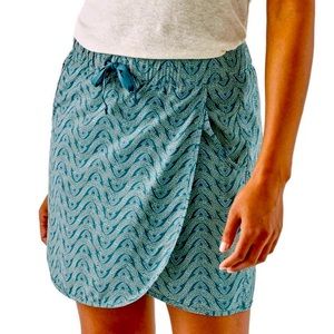 PATAGONIA Skort Fleetwith Green /beige large